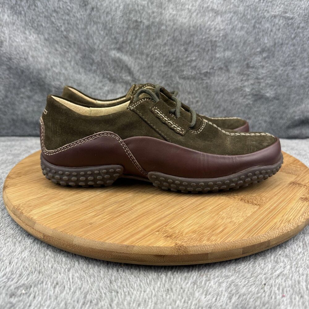 Wolky Shoes Womens Size 36 Suede Leather Walking Comfort Casual Portugal